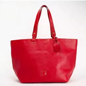 Bordeax ❤️🤎 Dooney & Bourke Extra Large Florentine Leather Suzette Tote